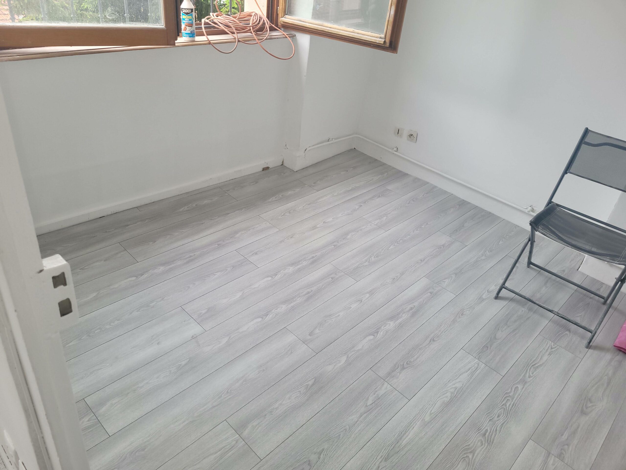 Pose de parquet flottant